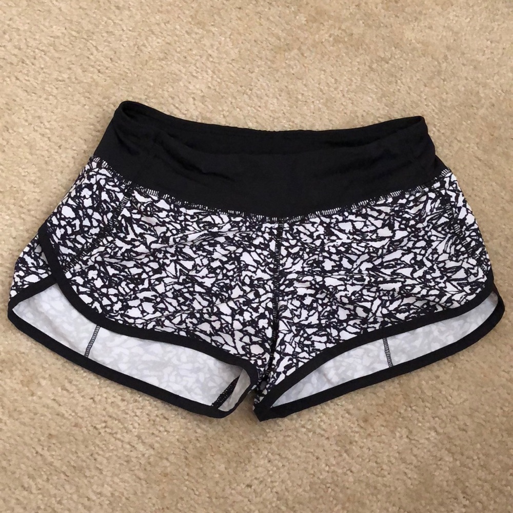 Lululemon running shorts limited edition pattern
